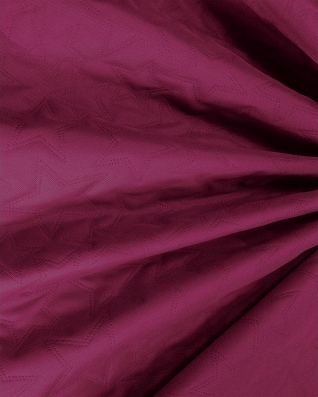 Quilted polyester fabric Oxford 600d pu*2 waterproof stars (299) amaranth 160 cm 1 mb