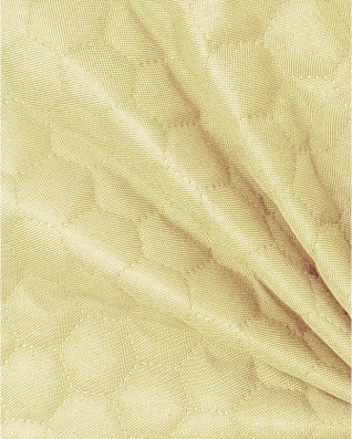 Quilted polyester fabric Oxford 600d pu*2 waterproof honeycomb (122)light beige160 cm