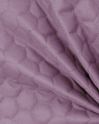 POLYESTER-STEPPSTOFF 600D PU-BESCHICHTET BIENENWABE (663)HELLVIOLETT 160 CM
