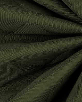 POLYESTER-STEPPSTOFF  600D PU-BESCHICHTET KARO&nbspGRÜN  160 CM LM