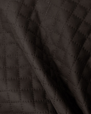 Quilted polyester fabric Oxford 600d pu*2 waterproof karo (306)dark grey 160 cm