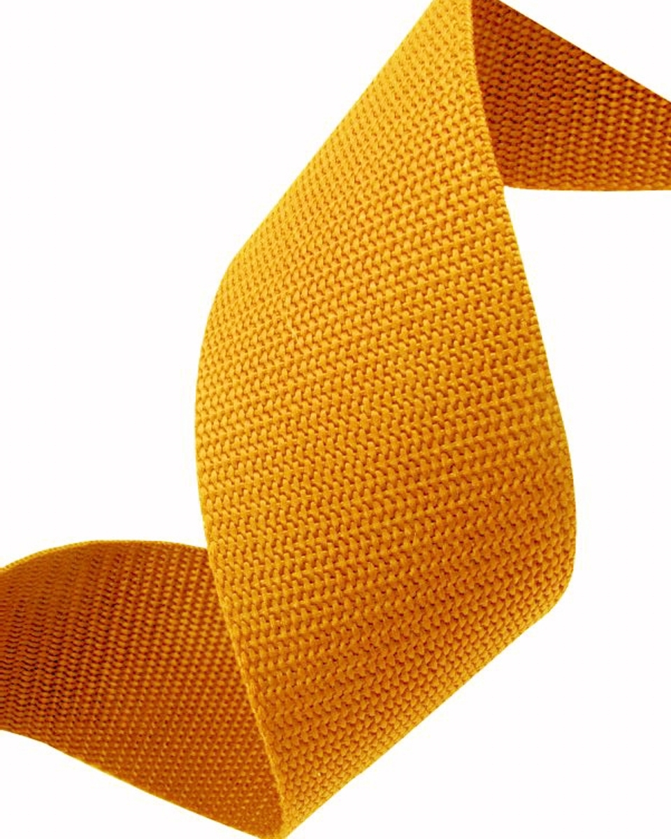 Taśma nośna polipropylenowa 30 mm / 1,1 mm żółta (844) eko Taśma nośna polipropylenowa 30 mm / 1,1 mm żółta (844) eko