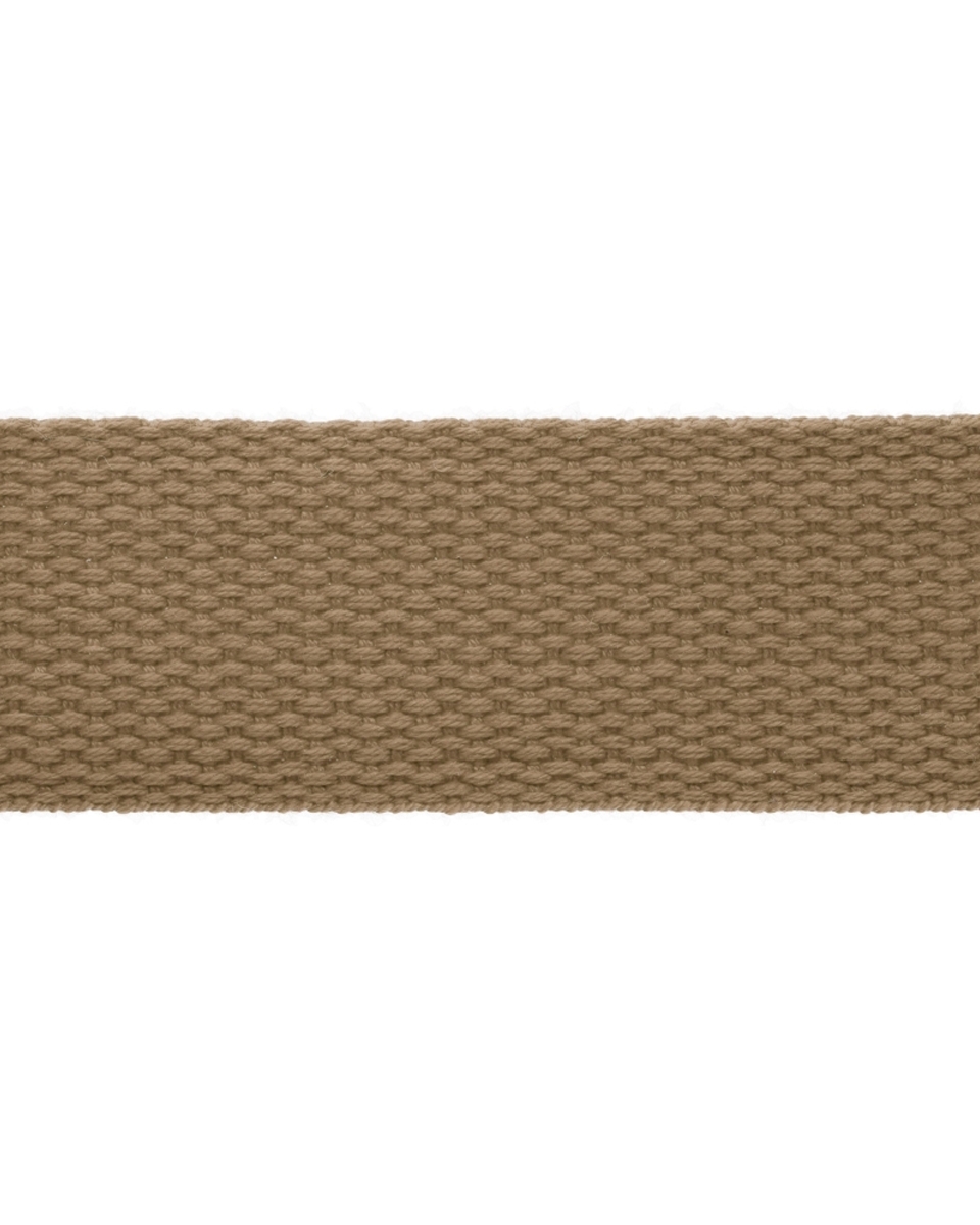 Polycottonový popruh 32 mm (894) tmavě béžová