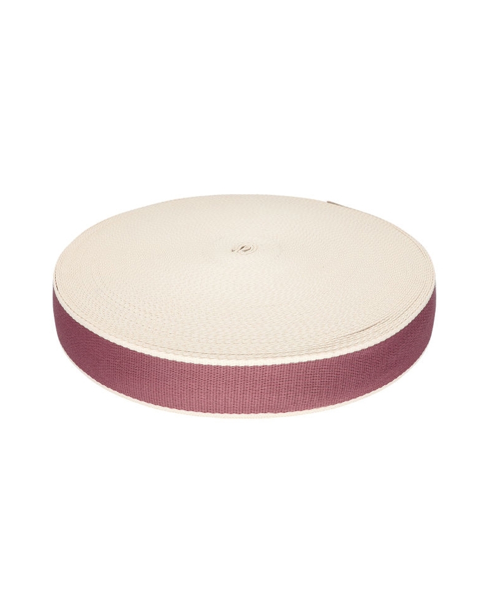 Polycotton popruh 38 mm/1,4 tmavý vřes 50 yd Polycotton popruh 38 mm/1,4 tmavý vřes 50 yd
