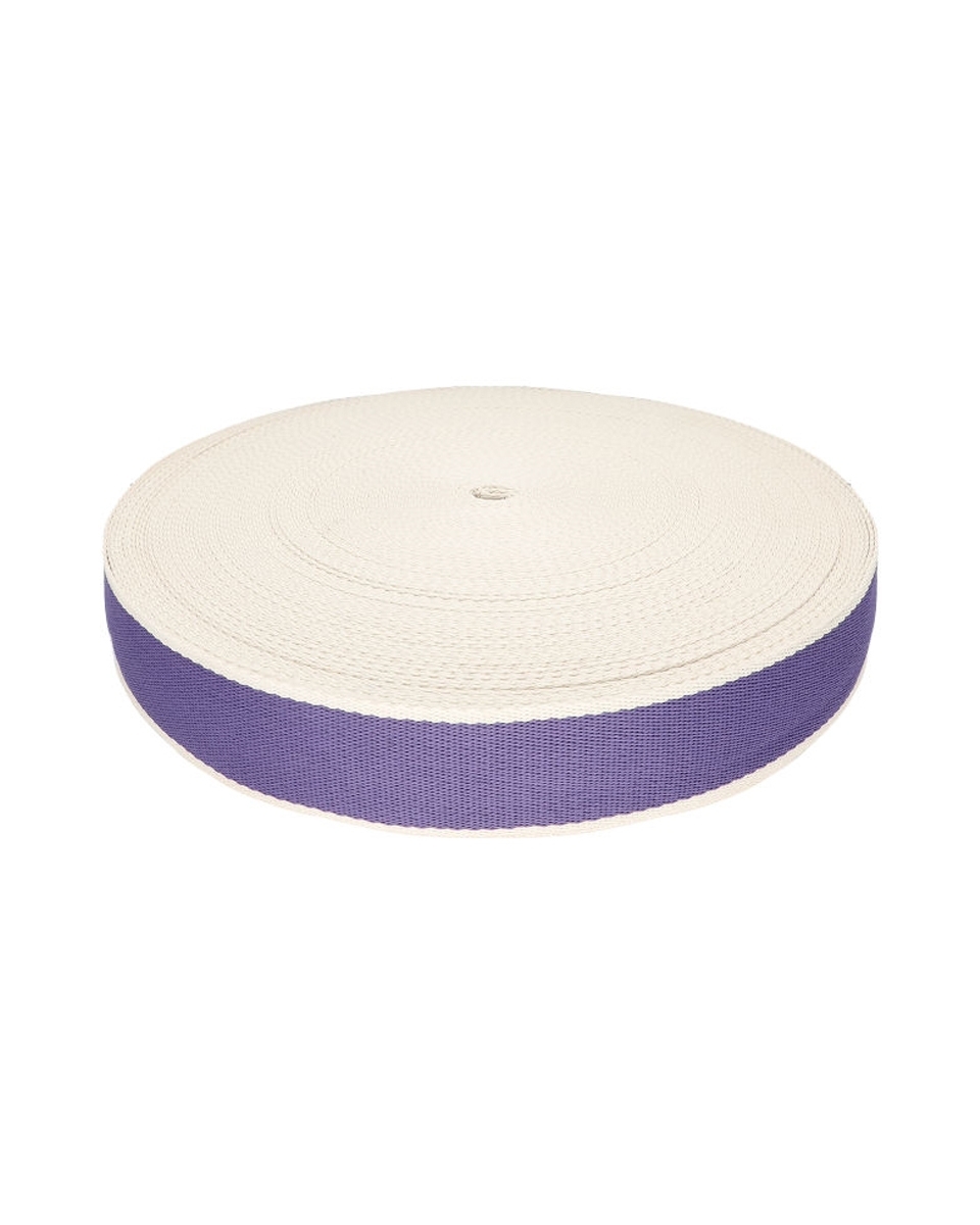Polycotton popruh 38 mm/1,4 fialová 50 yd