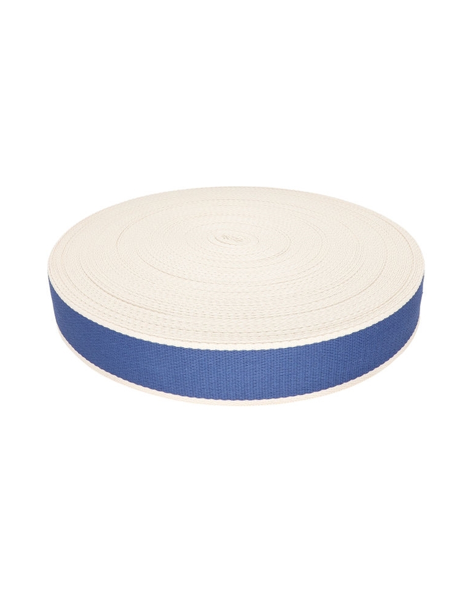 Polycotton tragband 38 mm/1,4 Jeans 50 yd