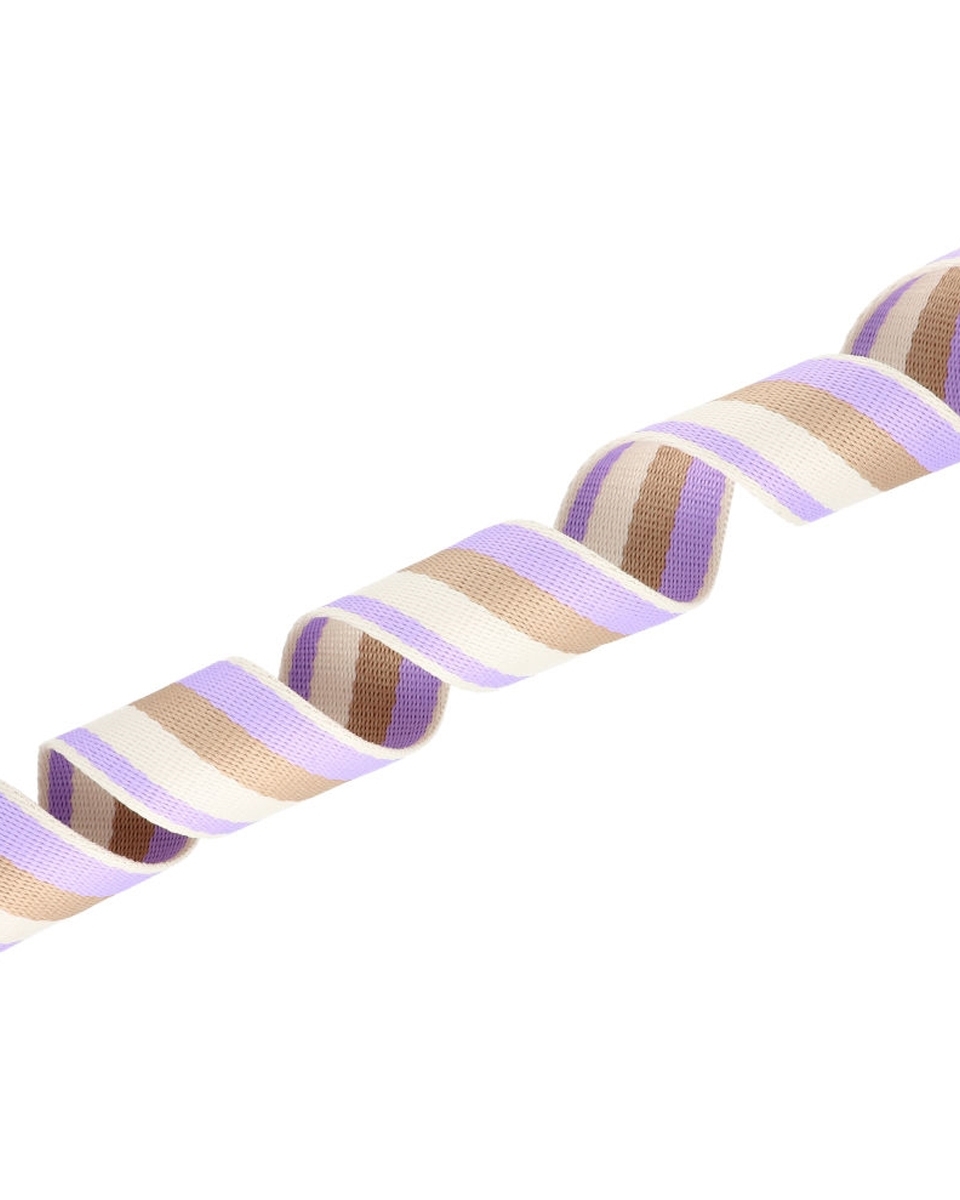 Polycotton webbing 38 mm/1,3 lilac 50 yd Polycotton webbing 38 mm/1,3 lilac 50 yd