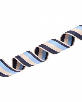 Taśma nośna polycotton 1,3 mm 3T paski niebieski