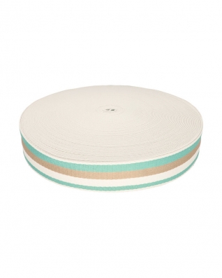 Taśma nośna polycotton 1,3 mm 3T paski szałwia