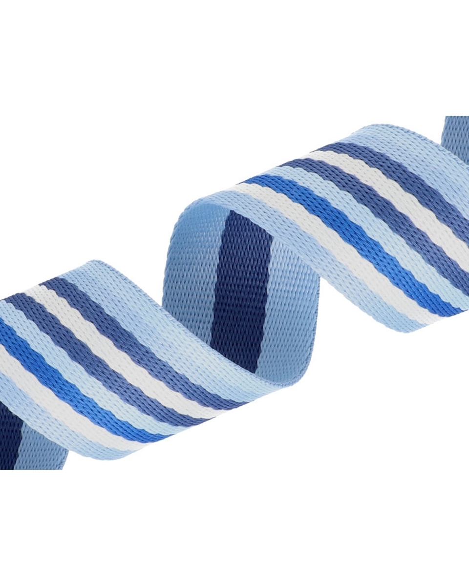 Taśma nośna polycotton 1,2 mm 5T paski kobalt