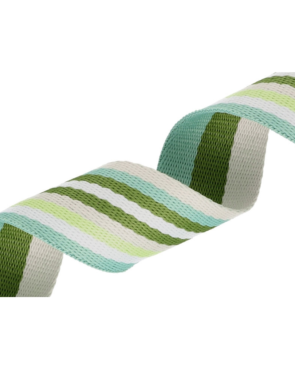 Polycotton webbing 38 mm/1,2 lime 50 yd Polycotton webbing 38 mm/1,2 lime 50 yd