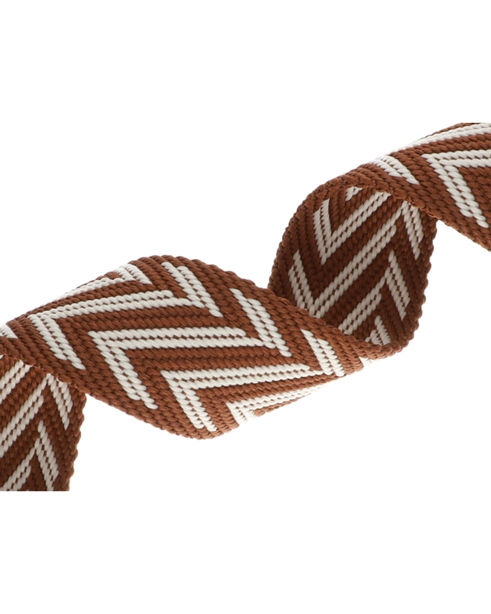 Taśma nośna polycotton  jodła brązowa