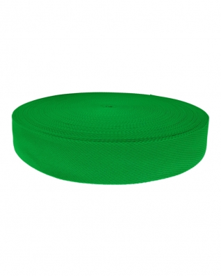 Taśma nośna polycotton  zielona