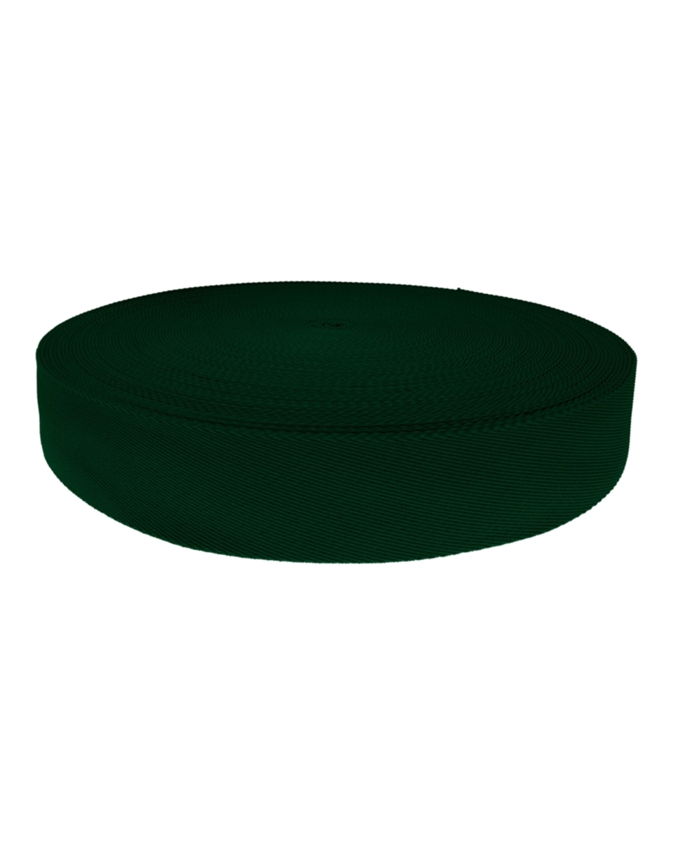 Taśma nośna polycotton  zielona