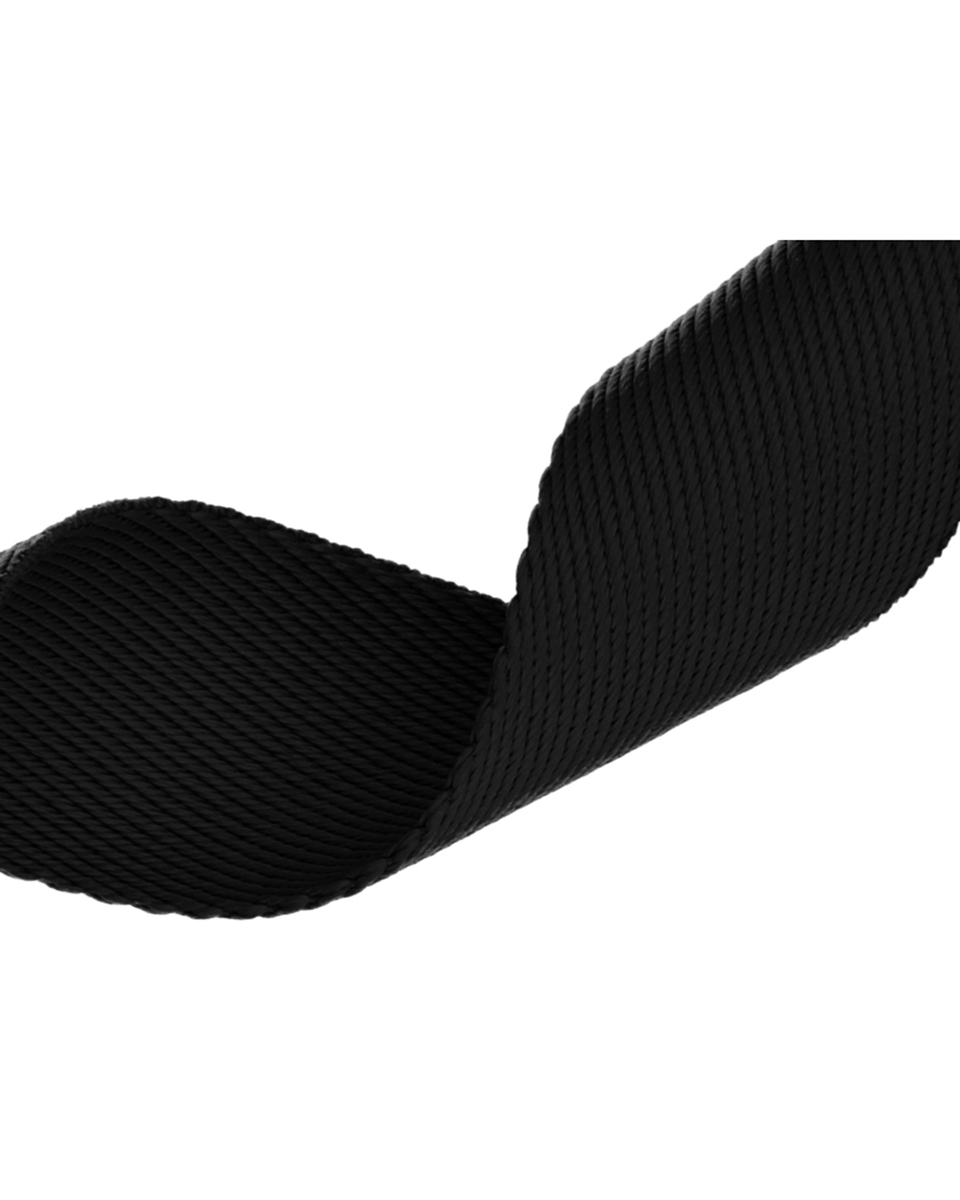 Taśma nośna polycotton 38 mm czarna Taśma nośna polycotton 38 mm czarna