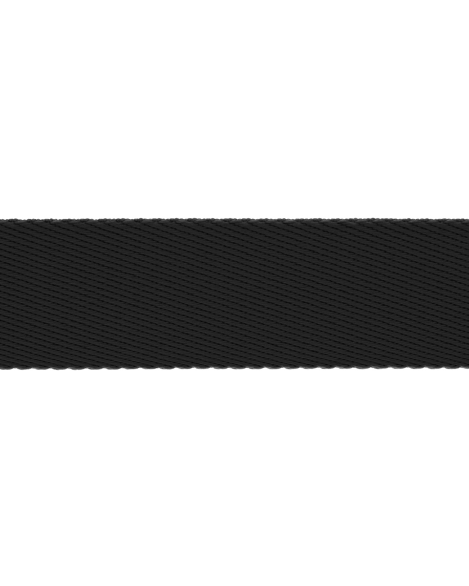 Taśma nośna polycotton 38 mm czarna Taśma nośna polycotton 38 mm czarna