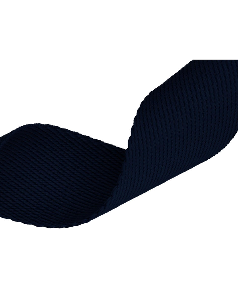 Taśma nośna polycotton 38 mm ciemnoniebieska