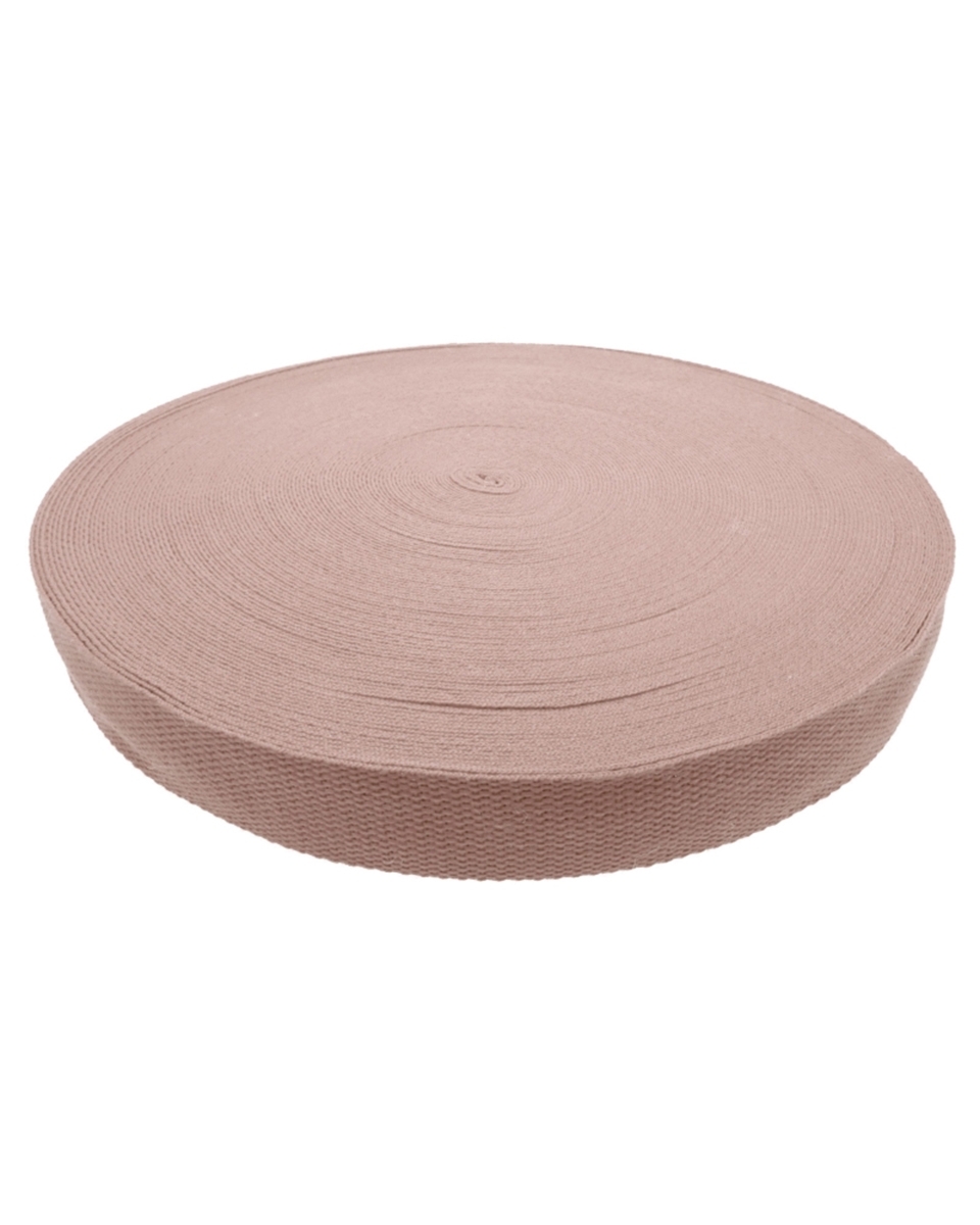 Polycottonový popruh 32 mm (553) růžovo-fialová