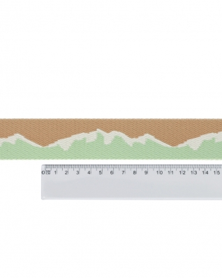 Polycotton tragband 38 mm/1,9 mm (+/-5%) mm mountain Grün 50 yd