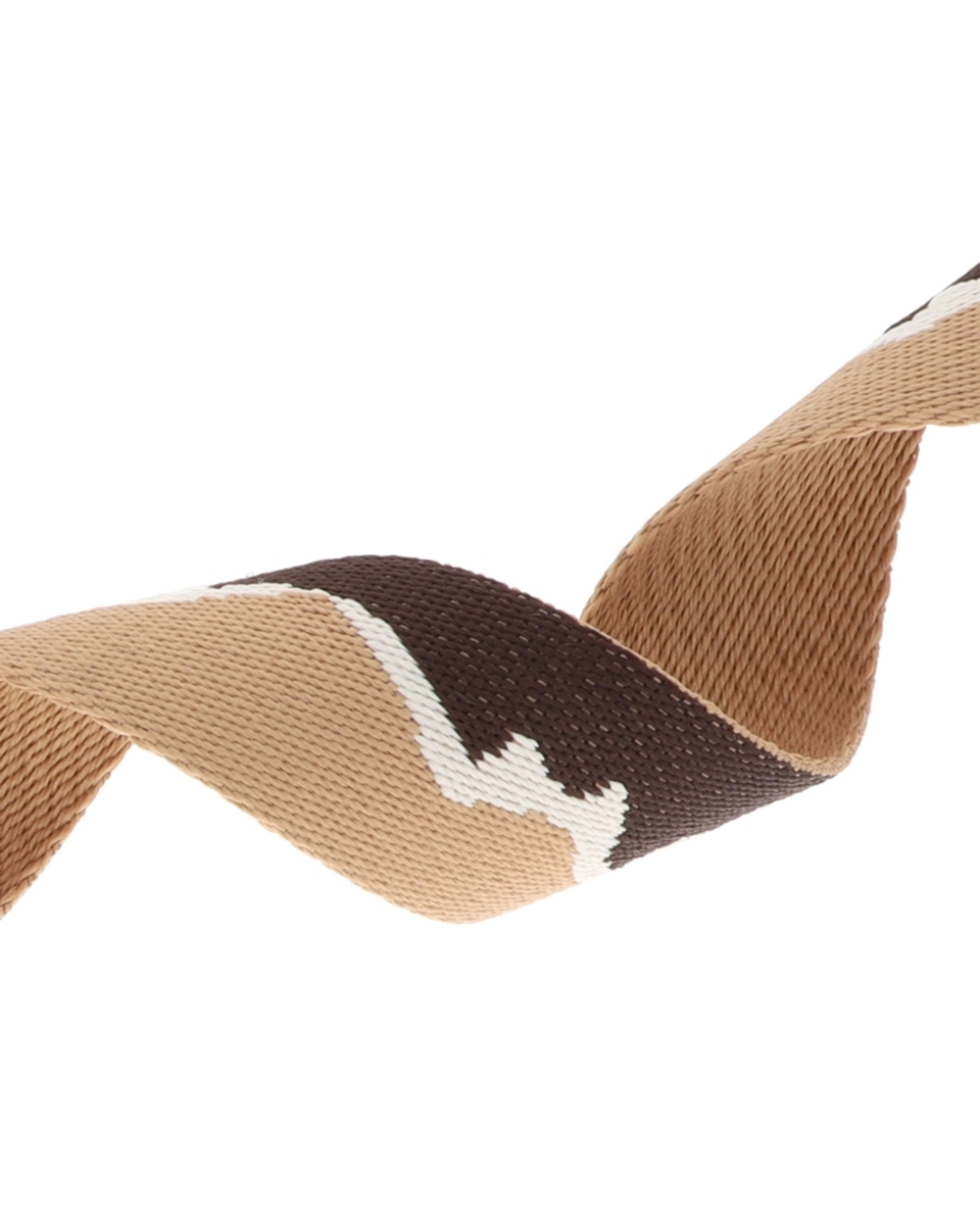 Polycotton webbing 38 mm/1,9 mm (+/-5%) mountain brown 50 yd