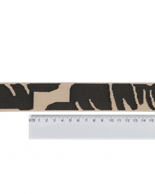 Taśma nośna polycotton  stone brązowa