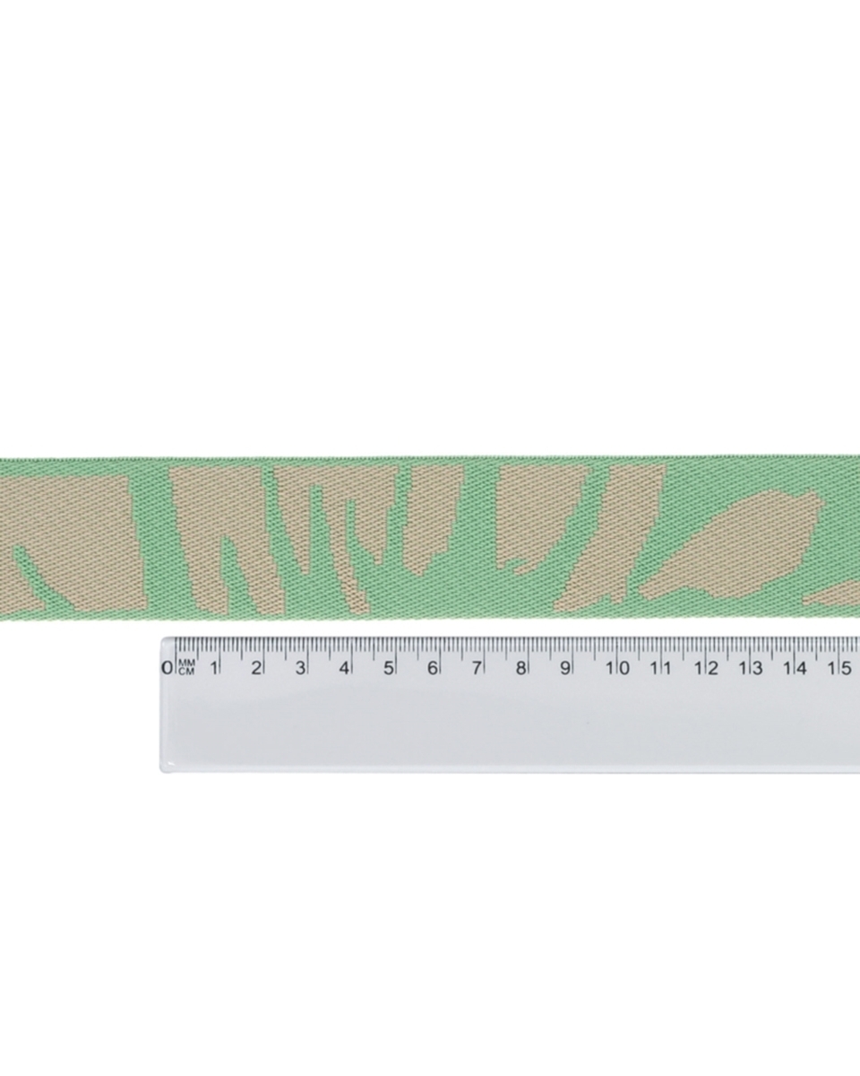 Taśma nośna polycotton  stone zielona