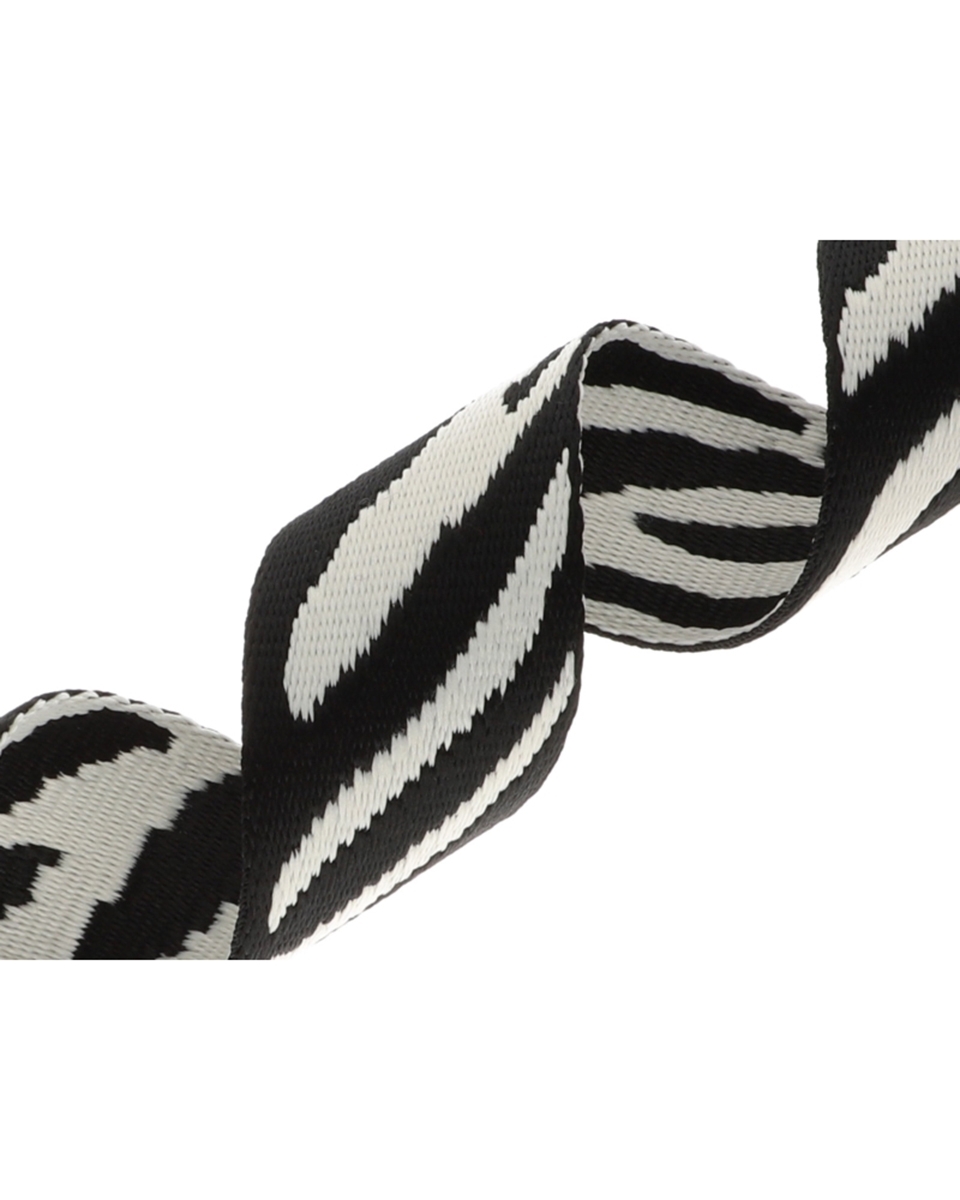 Taśma nośna polycotton  zebra