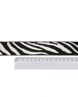 Taśma nośna polycotton  zebra