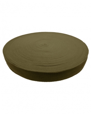 Polycotton Webbing (173) khaki