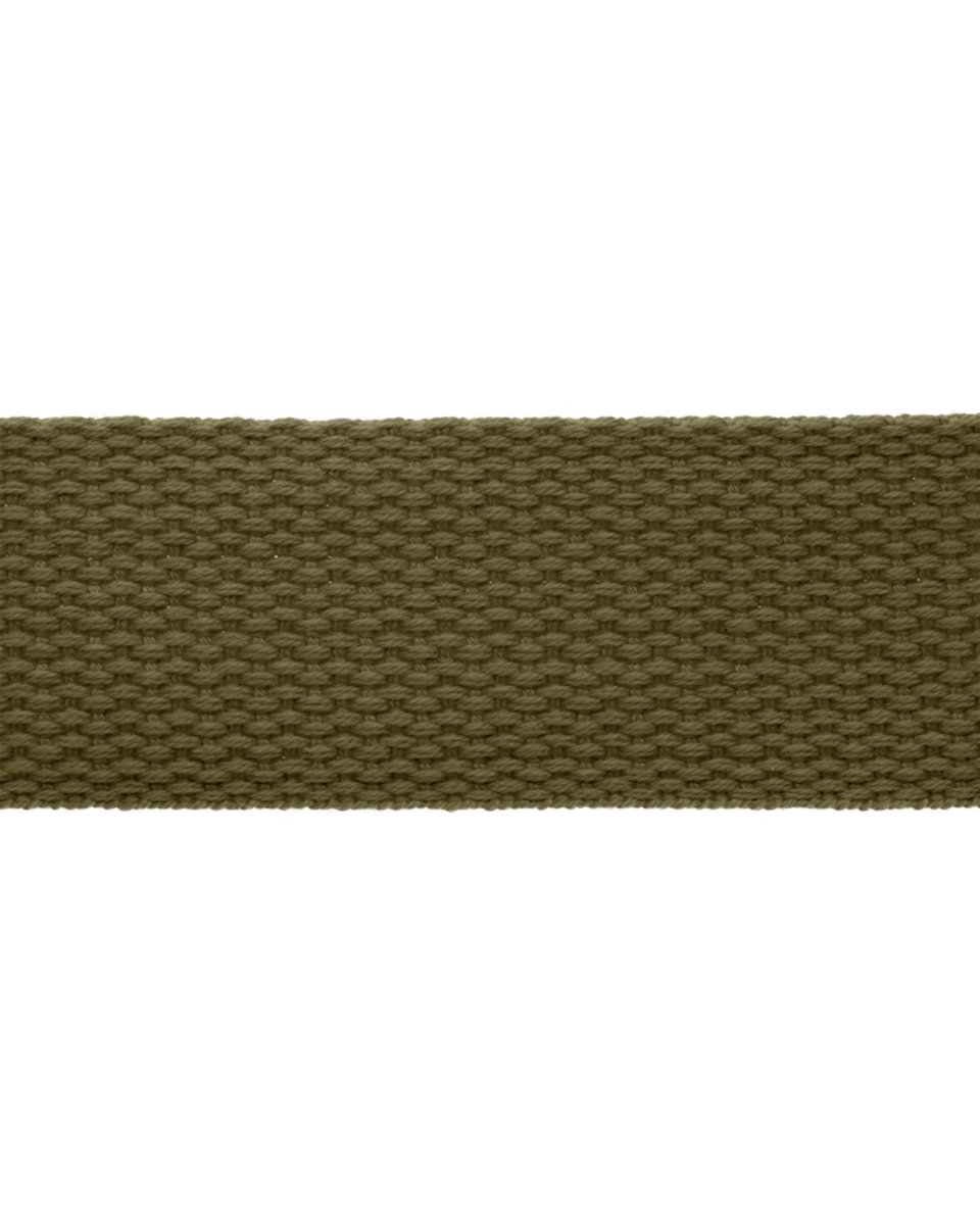 Polycottonový popruh 32 mm (173) khaki