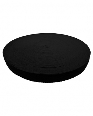 Polycotton-Trageband (580) Schwarz