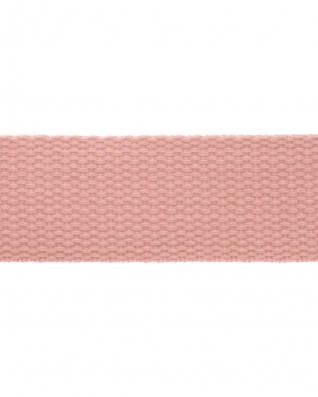 Polycottonový popruh 32 mm (811) světle růžová