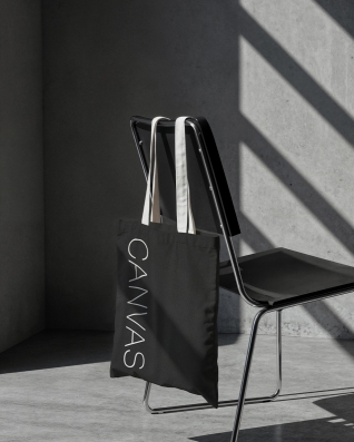 Canvas-Baumwollstoff 400 g/m² (580)  Schwarz
