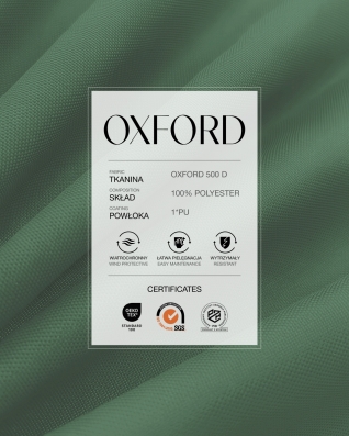 Polyester Oxford Fabric 500D PU (773) dark sage