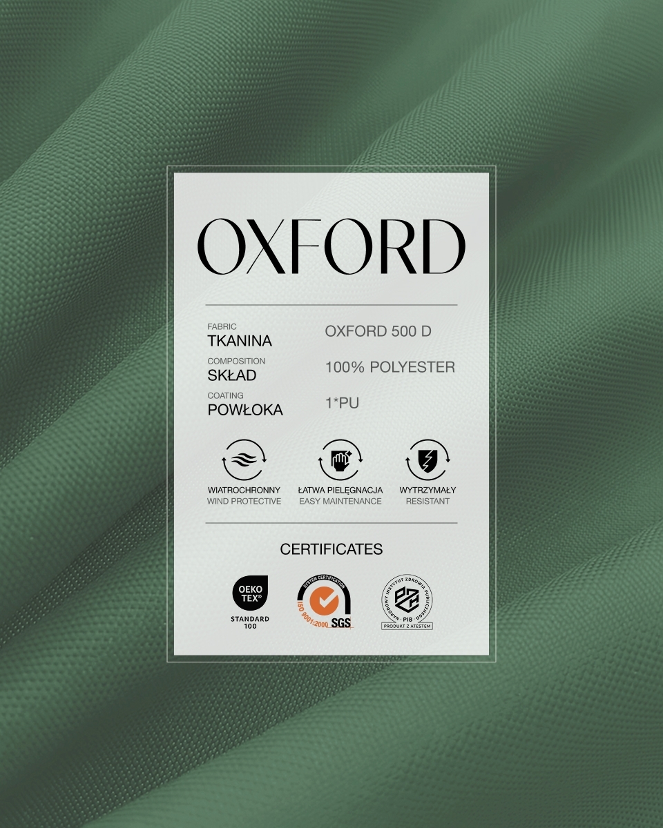 Polyesterová tkanina Oxford 500D PU (773) tmavá šalvěj Polyesterová tkanina Oxford 500D PU (773) tmavá šalvěj
