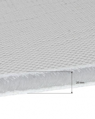 Dzianina dystansowa 3D 1200 g/m2 biała - 4