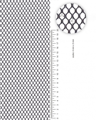NETZ  SCHWARZ&nbsp100 G/M2   150 CM 100 LM