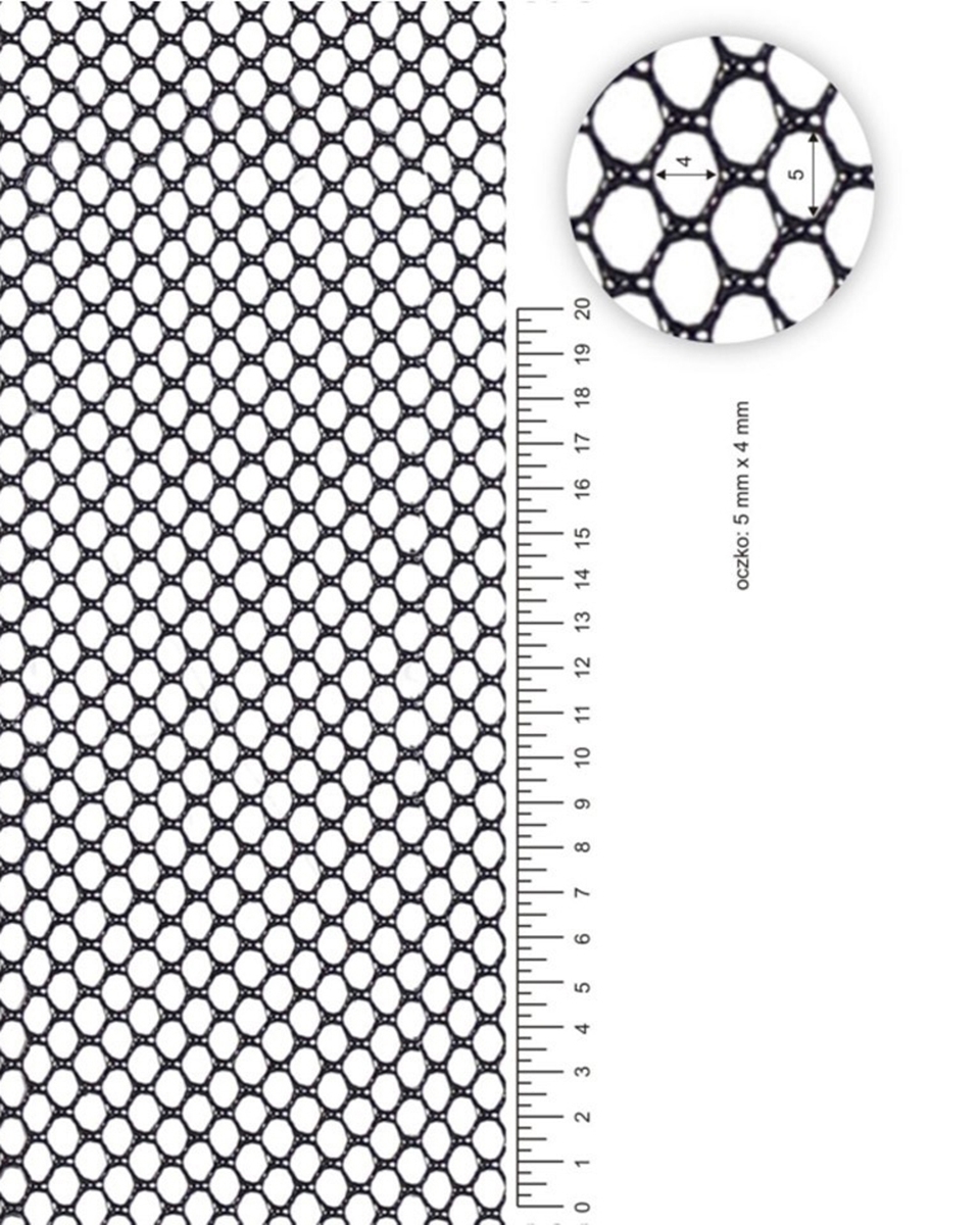 NETZ  SCHWARZ 110 G/M2 160 CM 100 LM