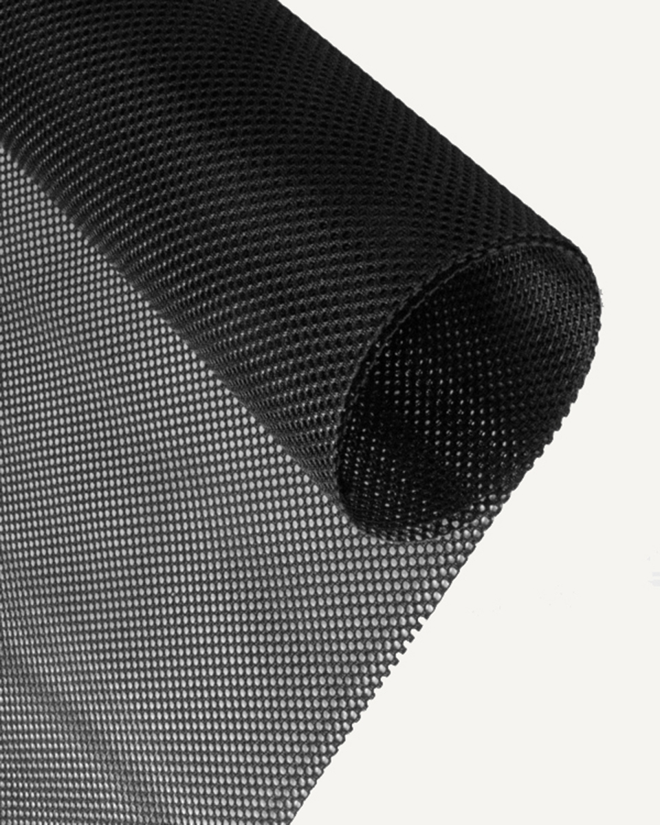 MESH BLACK 250 G/M2 160 CM  1 MB