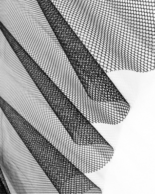 MESH BLACK 250 G/M2 160 CM  1 MB