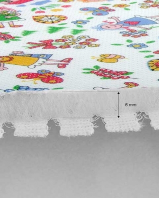 Siatka dystansowa 3D 600g/m2 wzór lalka i domki