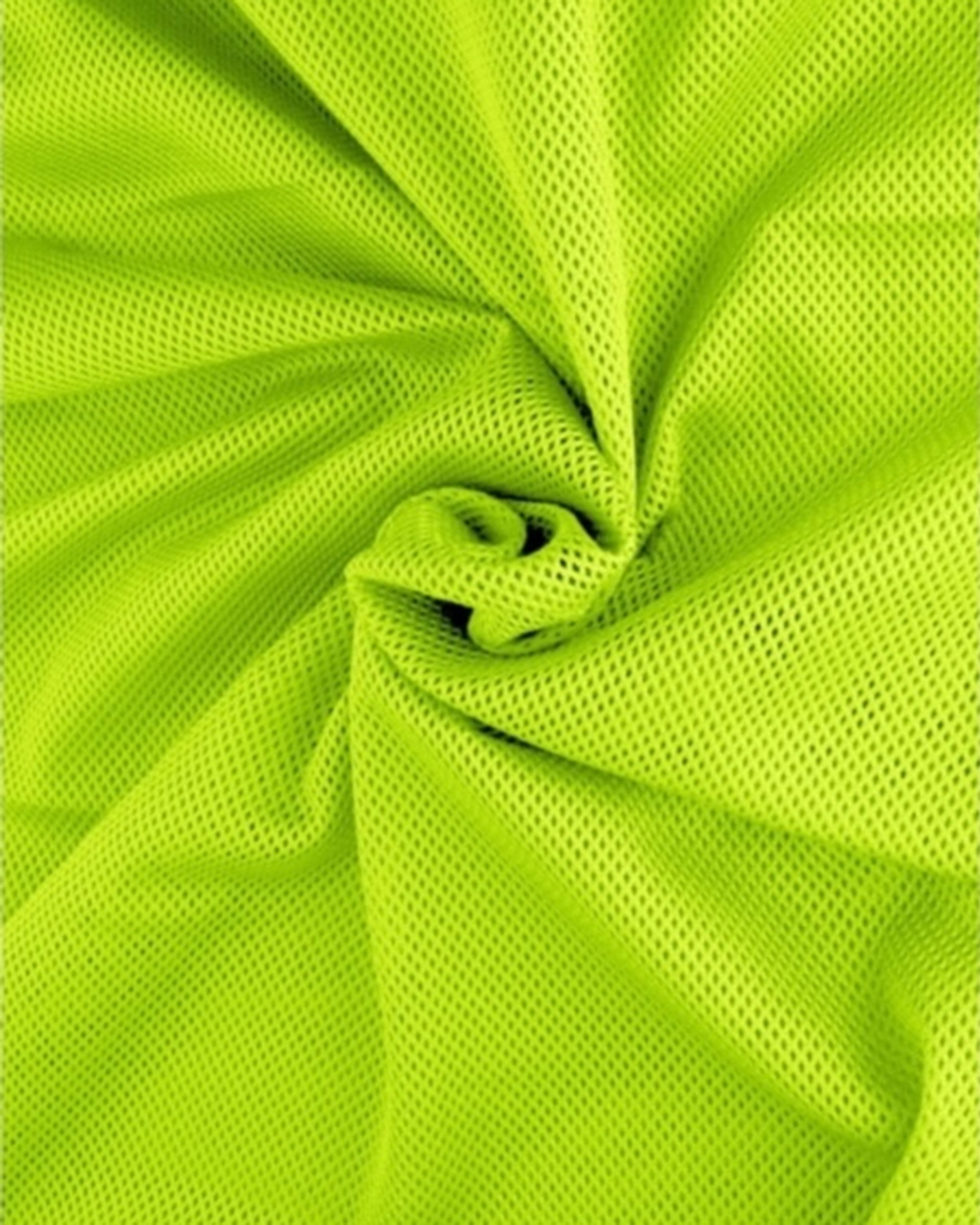 Kleidung Netz (1003) Neon-Limettengrün 115 g/m2
