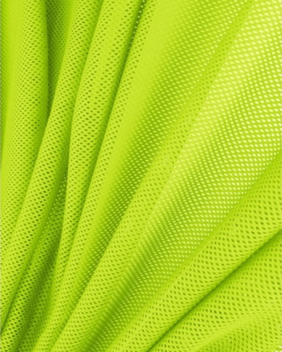 Kleidung Netz (1003) Neon-Limettengrün 115 g/m2