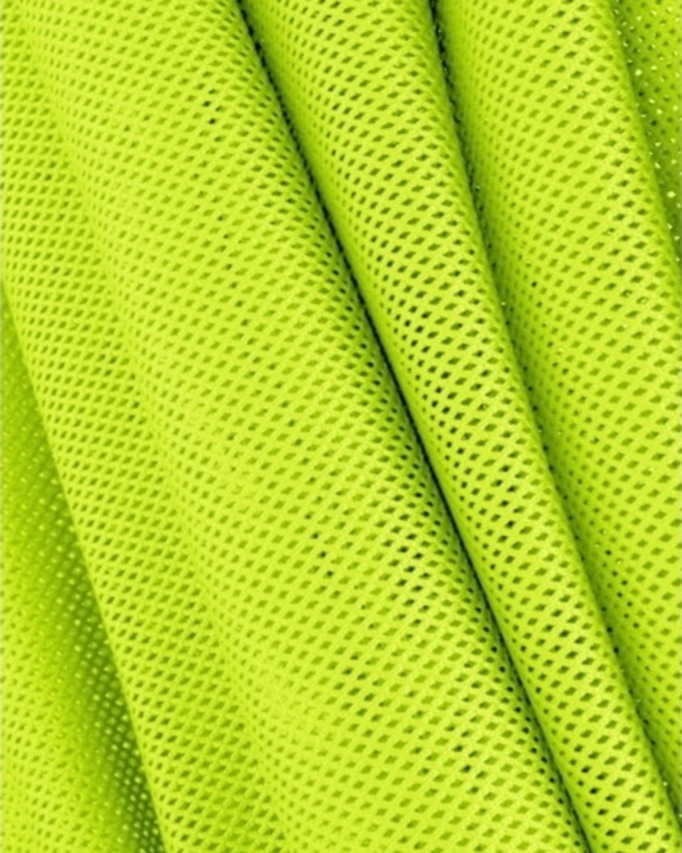 Kleidung Netz (1003) Neon-Limettengrün 115 g/m2