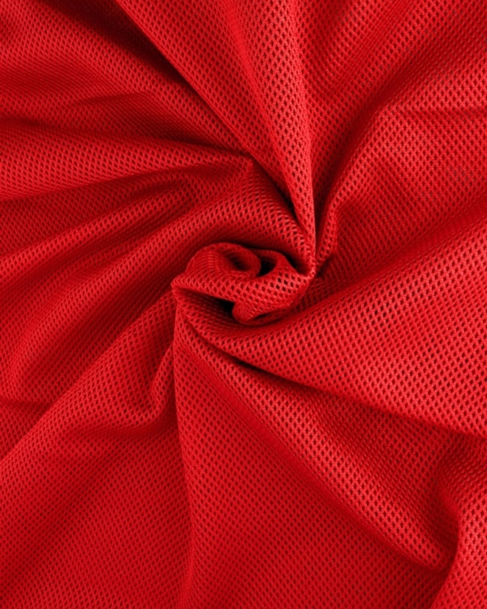 Kleidung Netz (620) Rot 115 g/m2