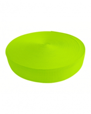 Taśma nośna poliestrowa (1003) neon limonka