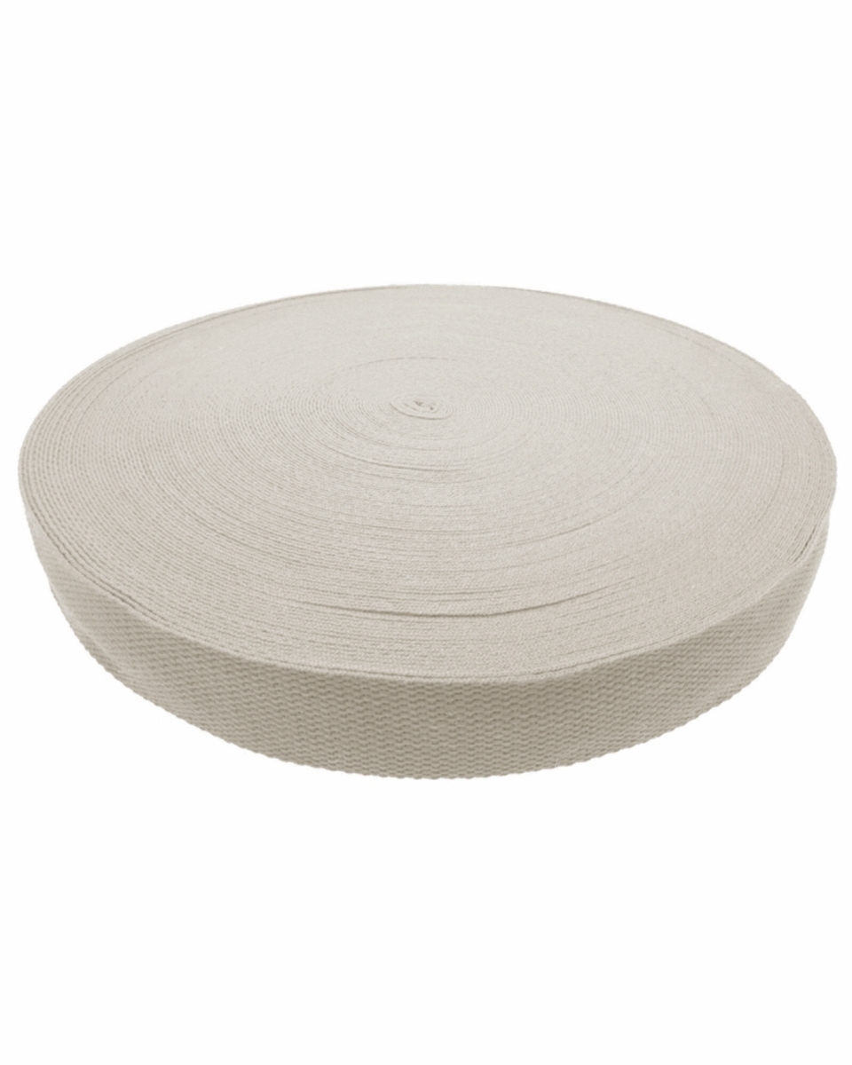 Taśma nośna polycotton  (030) jasnoszara