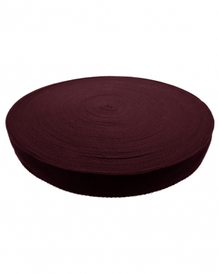 Taśma nośna polycotton  (048) bordowa