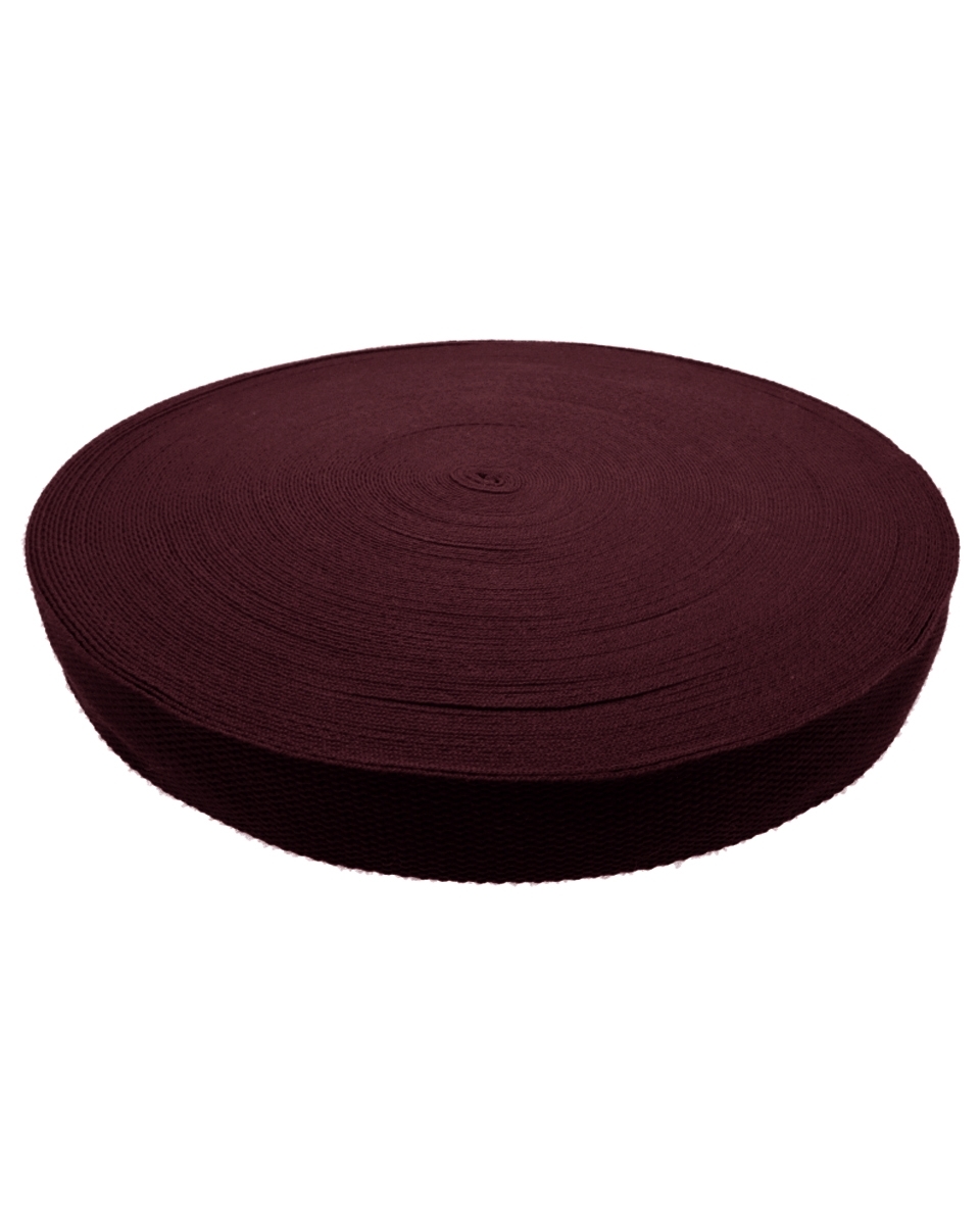 Taśma nośna polycotton (048) bordowa Taśma nośna polycotton (048) bordowa