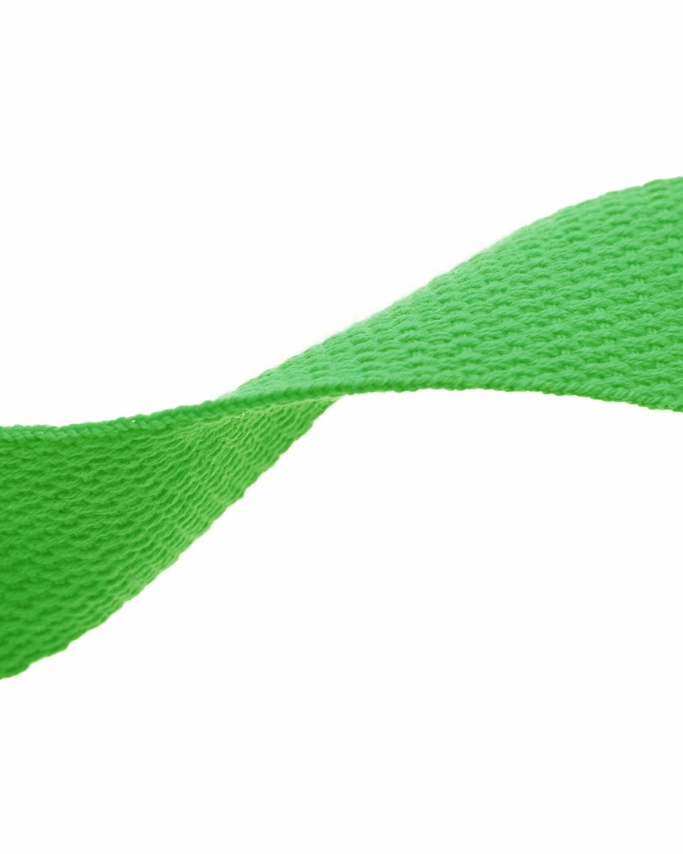 Taśma nośna polycotton  (1001) neon zielony